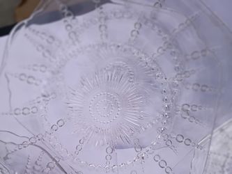 Glass decorative small plates