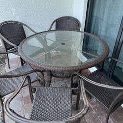 Outdoor Patio Table Set