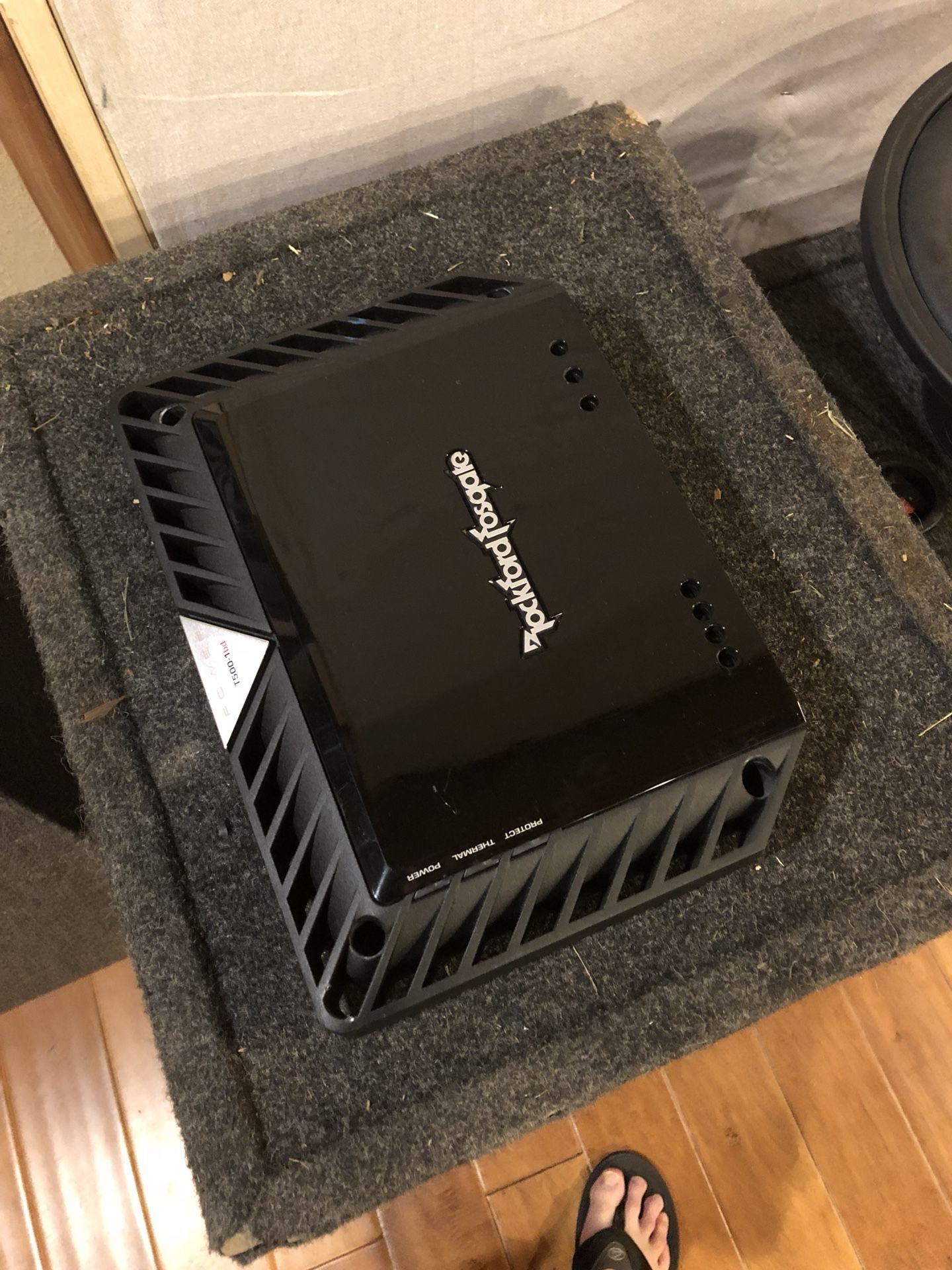 Rockford Fosgate Power T500.1bd in good condition!!!