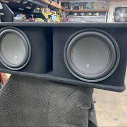 12” Alphasonic Nuron  500 Rms Each 