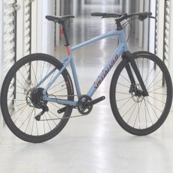 Specialized Sirrus X 4.0 – Large — hybrid — Future Shock — Carbon Fiber Fork 