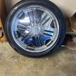 Chevy Tahoe R22 Tires LEAO Rims Included