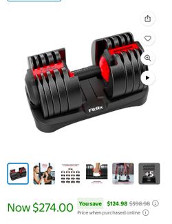FirRx Smartbell XL 10 to 90 lbs
