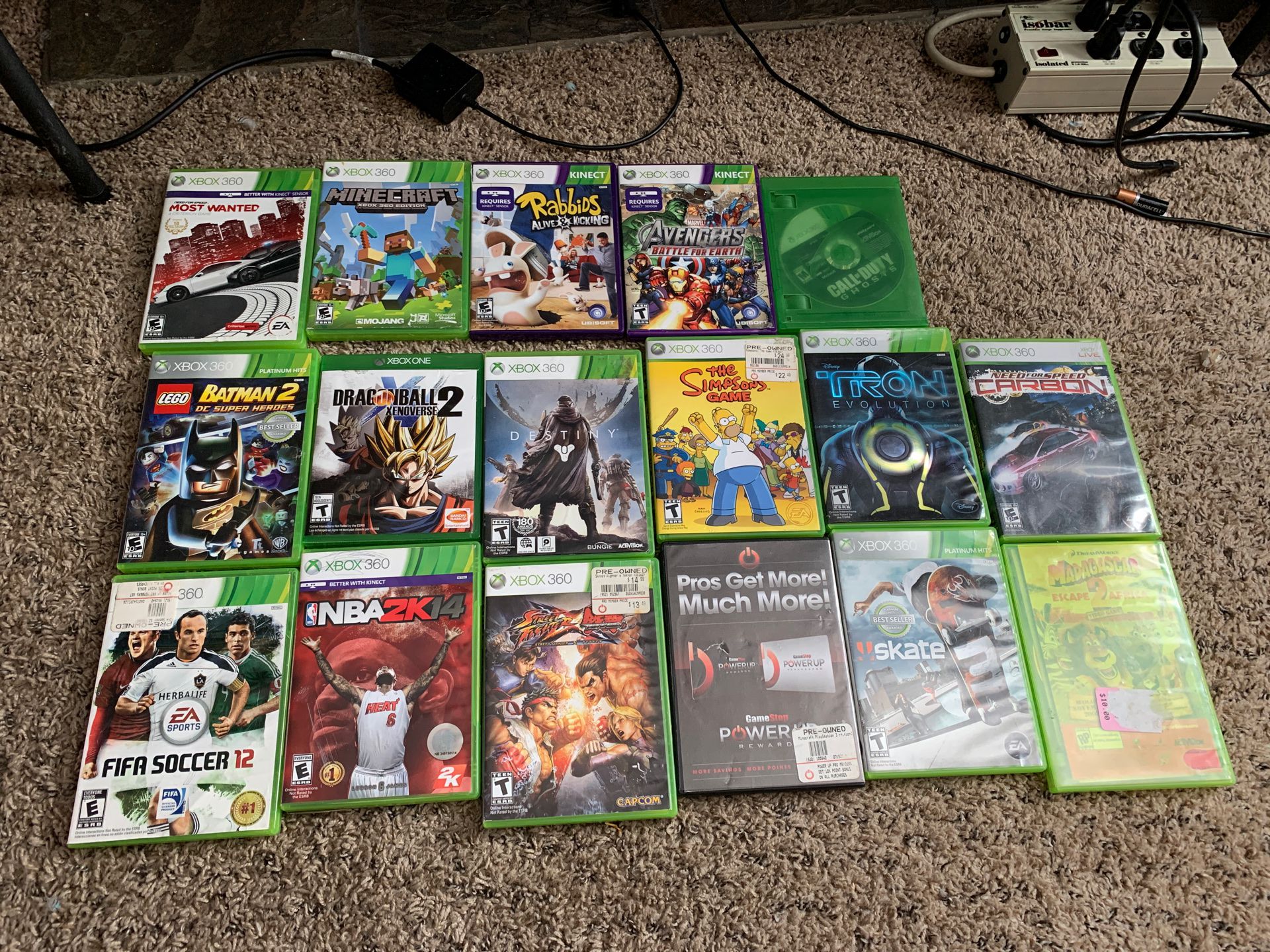 Xbox 360 Games $185 all