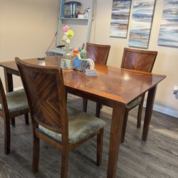 Dining Table Set For 4