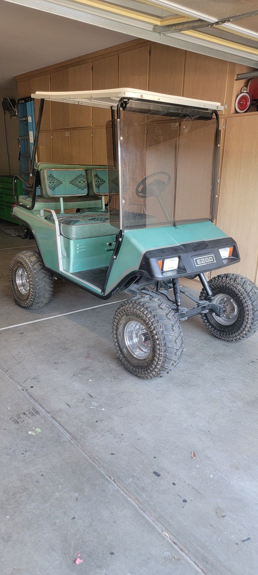 1988 EZGO Marathon gas golf cart - Street legal