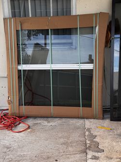 New Eco Window Impact Sliding Window – White Vinyl Frame