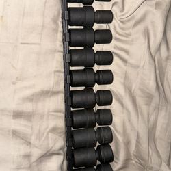 ICON 1/2 in. Drive Metric Impact Swivel Socket Set, 13-Piece