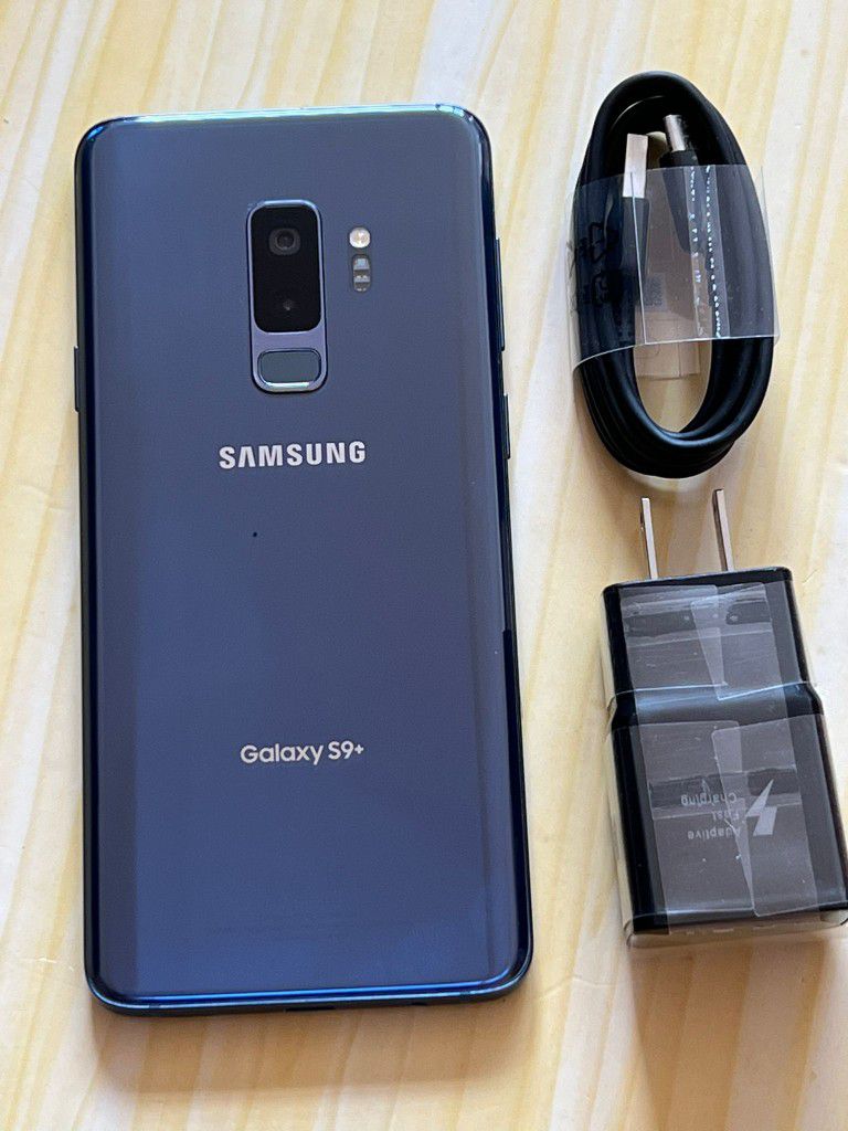Samsung.. Galaxy.  S9+ Plus , Únlocked  for all Company Carrier ,  Excellent Condition