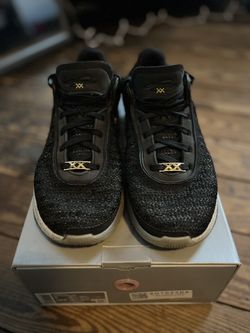 Basketball Sneakers | Nike | LeBron 20 Black Metallic Gold