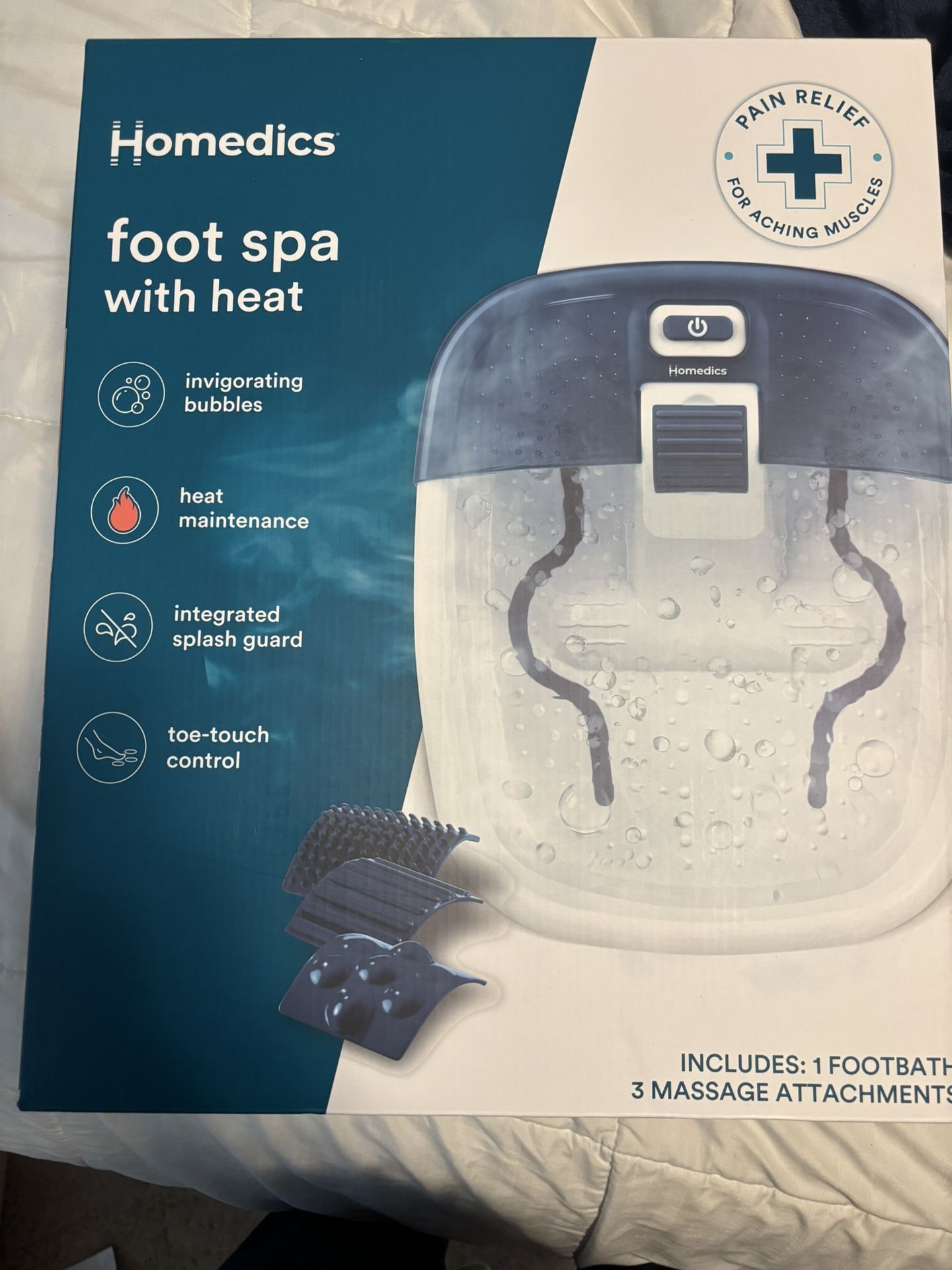 Homedics Foot Spa With Heat