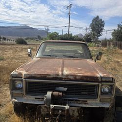 Chevy Square Body =with Blower