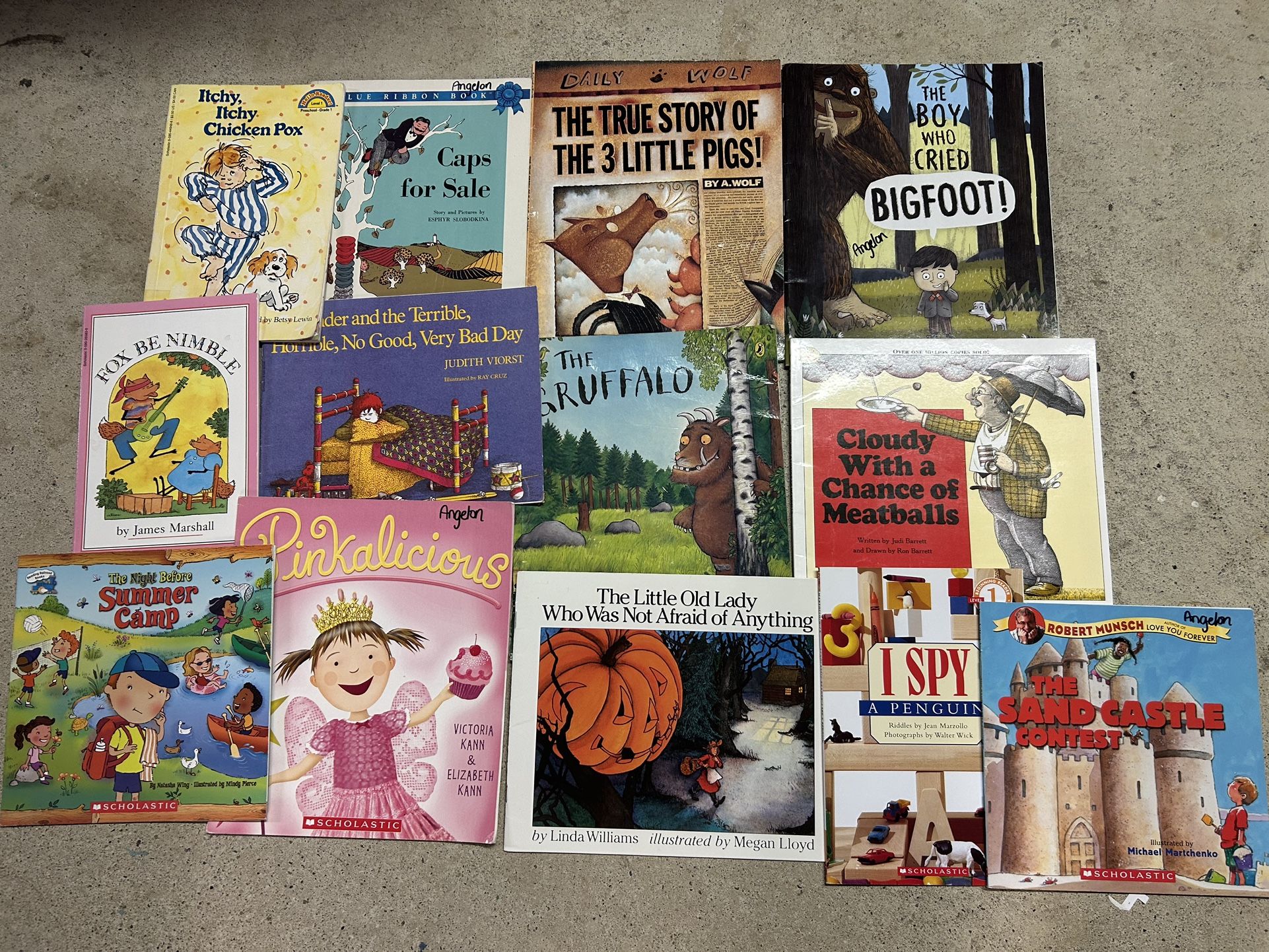 Children's fiction books lot of 13