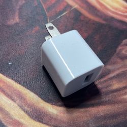 Genuine Apple Block Charger $7