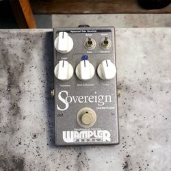 Wampler Sovereign Distortion Pedal