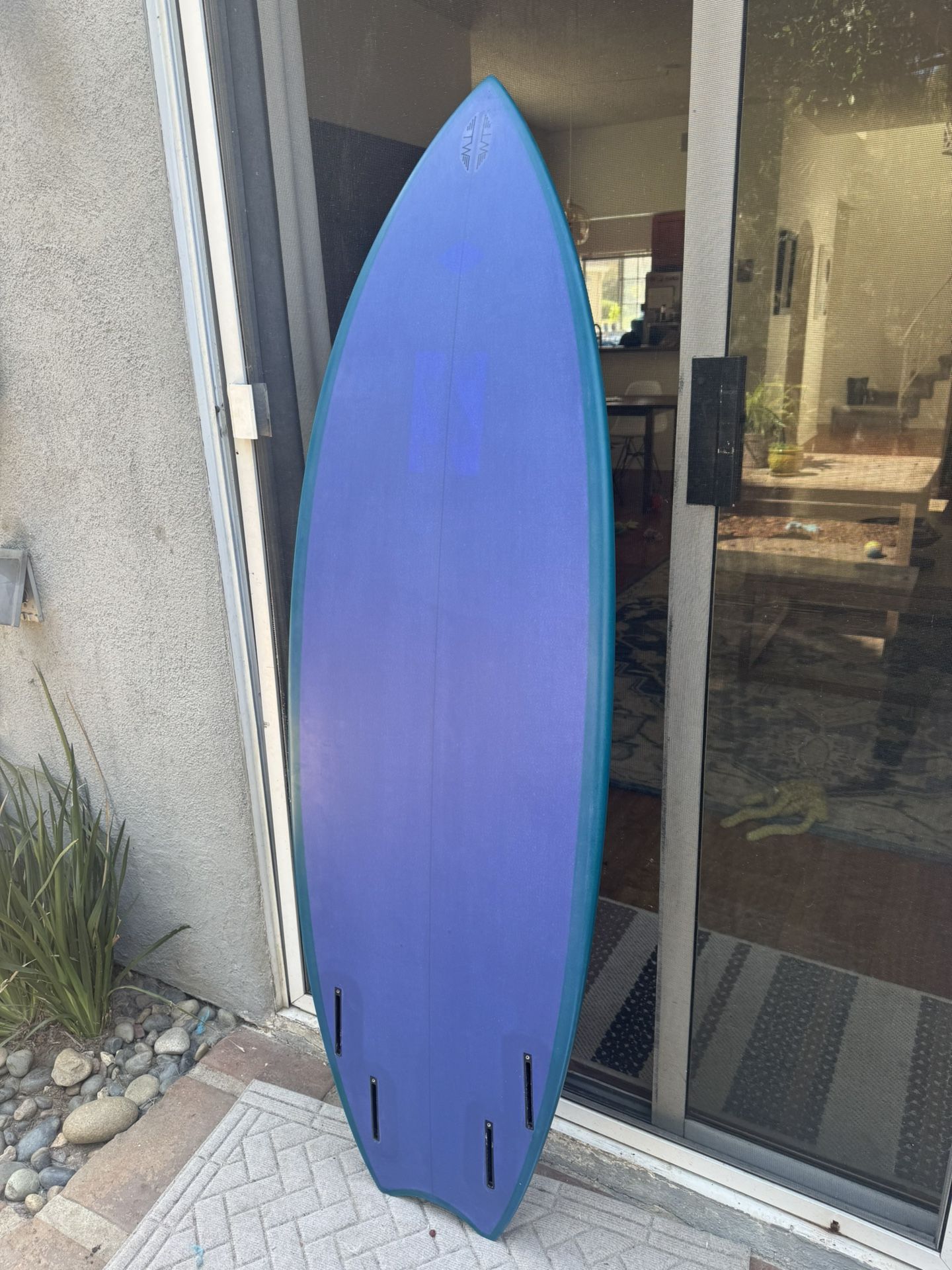 Tyler Warren Quad Moon Tail Surfboard 