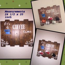 Rustic Coffee cup holder