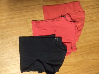 Lot Of 3 Ladies Shirts Size Lg
