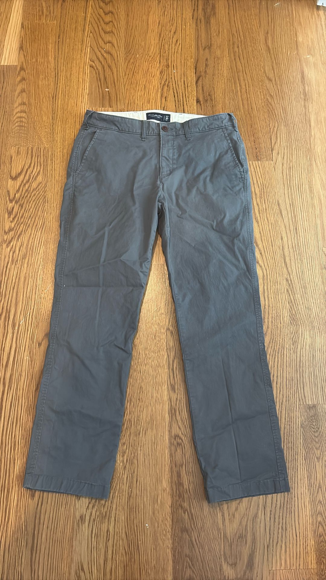 Ambercombie Fitch Dark Grey Cackies