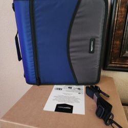 3 Ring Binder with Zipper and Strap Ring 3"
