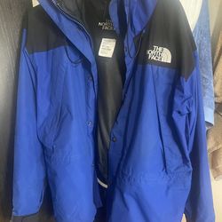 Northface blue vintage Gortex