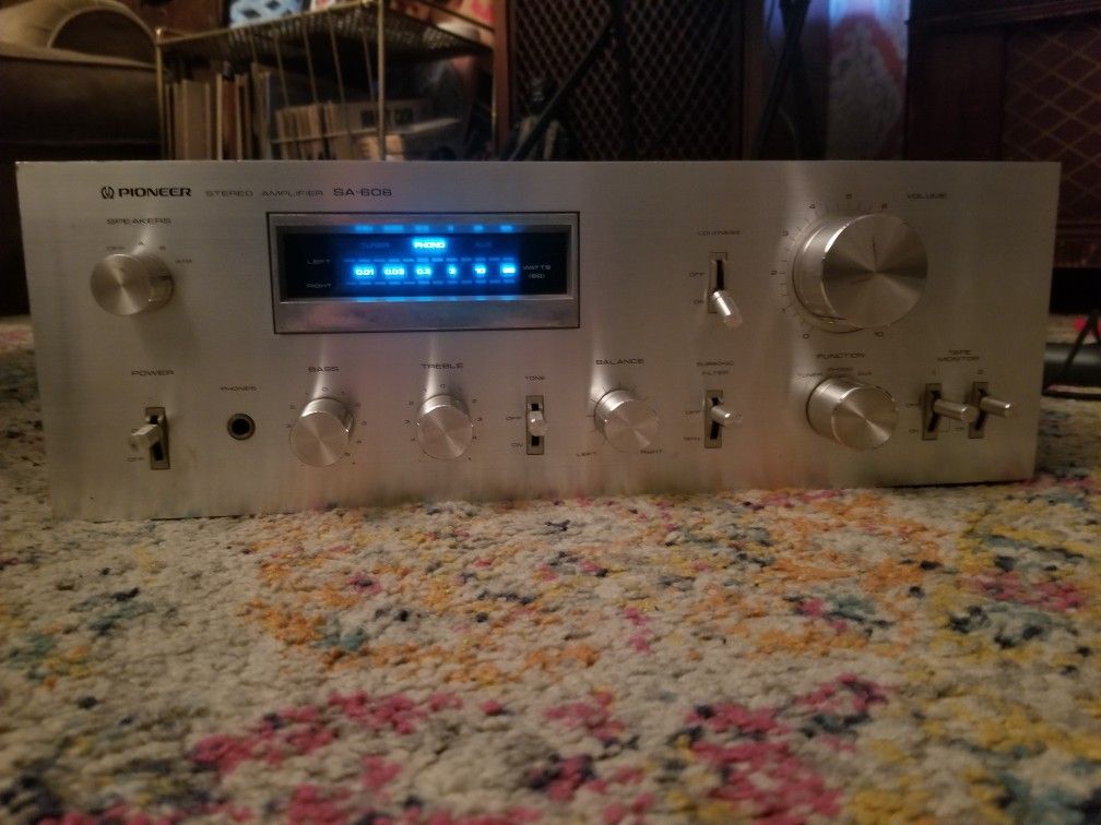 Pioneer Stereo Amplifier SA-608