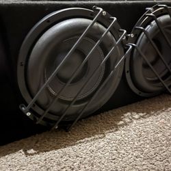 Mrmusicman CHAOS 12 Inch Subwoofers In Custom Box -$699