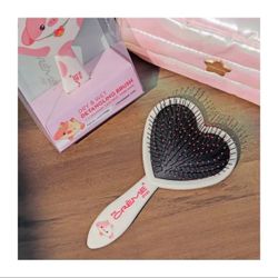 Creme Strawberry Cow Detangling Brush 