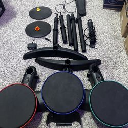 Guitar Hero Drum Set And Microphone for PS4