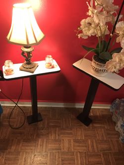Bedside accent side table set