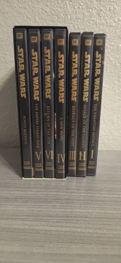 Star Wars Movies DVD 1 thru 6