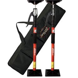 BRAND NEW Fastcap 3-HUPPERHAND Upper 3rd Hand Support Poles System 2-Pack Kit