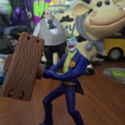 2015 McDonald's Happy Meal toy of The Joker with his "Smashhammer". 