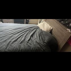 Bed, Frame, Mattress $300