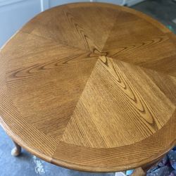 Oak Dining Table 