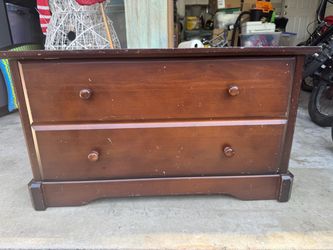 Wood Toy Chest