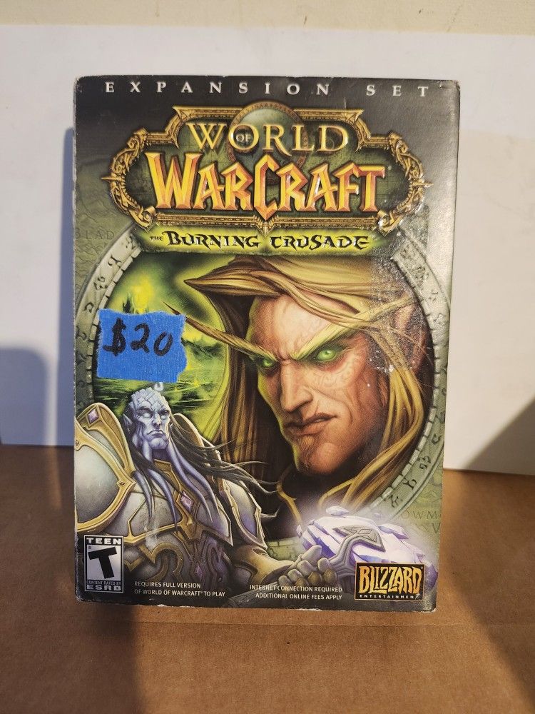 World of Warcraft: The Burning Crusade expansion set for the PC game World of Warcraft.