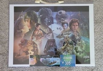 Star Wars Jason Palmer 2015 Celebration Exclusive Art Print 