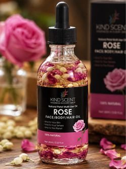 Kind Scent Rose Face Body Hair Oil 60ml