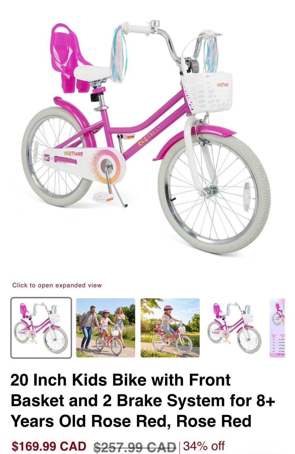 Kids bike
