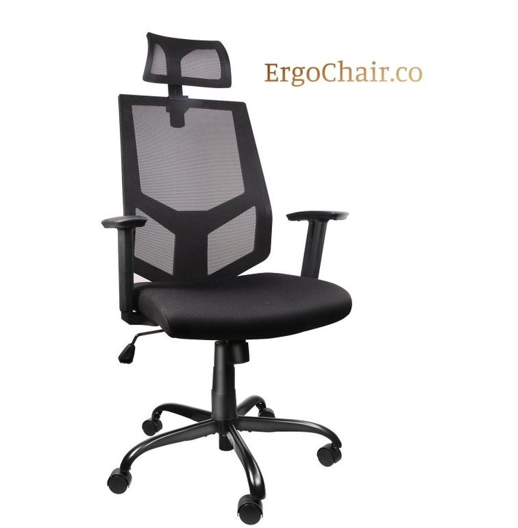 Beautiful Ergonomic Mesh Office Chair with Neck Support