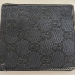 Mens Gucci GG Bifold Canvis Wallet 