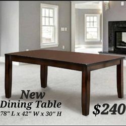 Dark Cherry Dining Table With Leaf
