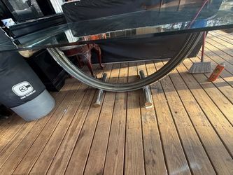 Glass table