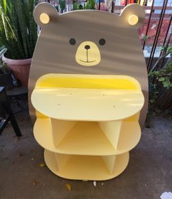 Kid's Bear Storage Shelf