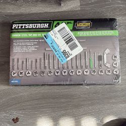 Carbon steel tap, and die set