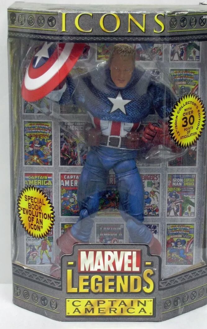Marvel legends icons Captain America 12"