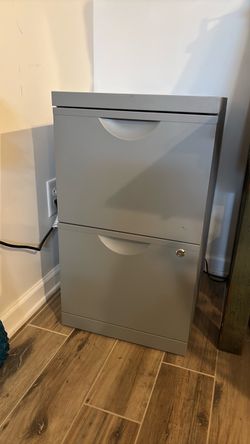 Metal filing cabinet