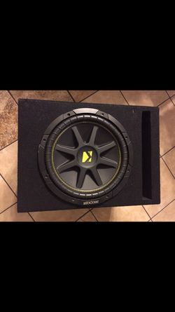 12" kicker speaker