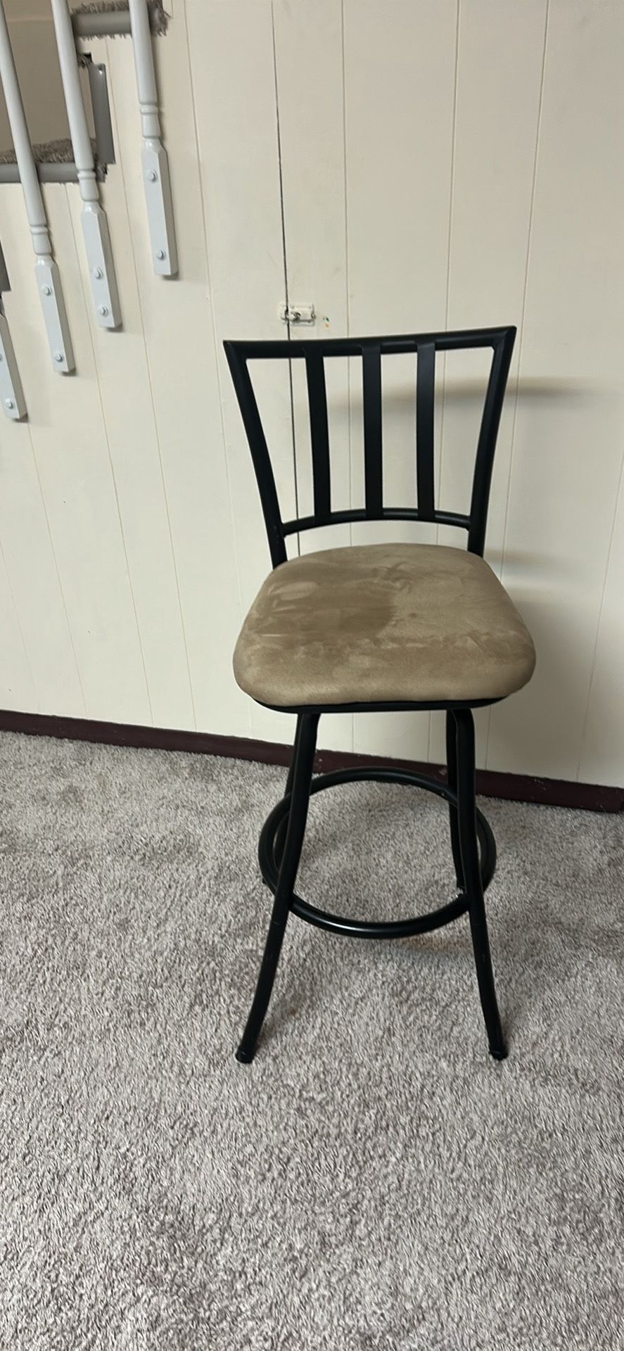 Counter Height Bar Stool with Back